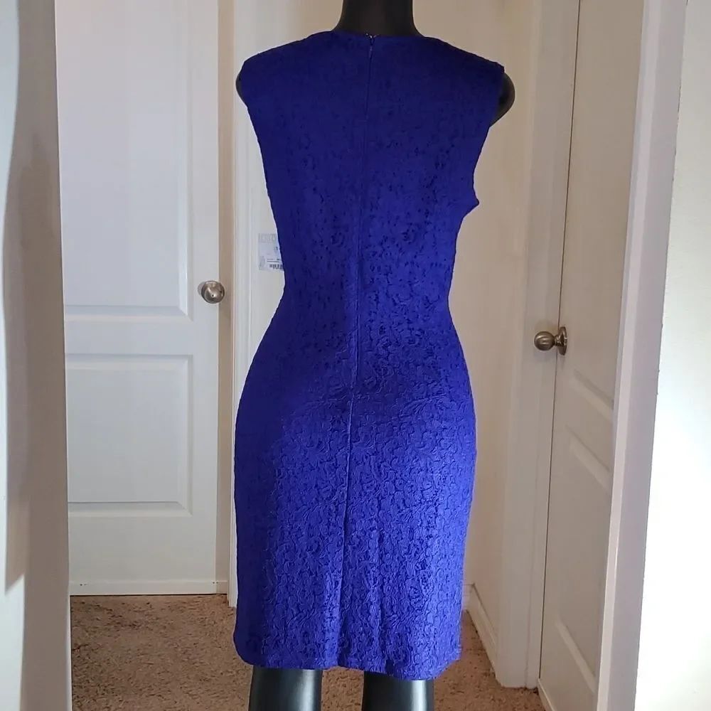 BRAND NEW CLAIBORNE ROUND NECKLINE SLEEVELESS DRESS - Picture 7 of 16